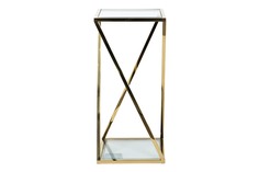 Набор из 3х журнальных столов (золото) (garda decor) золотой 40x85x40 см.