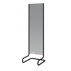 Зеркало bauhaus (woodi) черный 49x168x50 см.