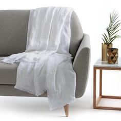 Плед из осветленного льна LINANGE La Redoute Interieurs
