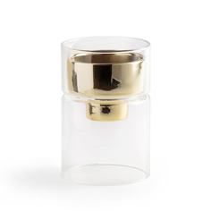 Подсвечник из стекла и латуни FESAME La Redoute Interieurs