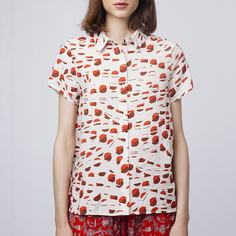 Блузка с короткими рукавами и графическим рисунком Compania Fantastica