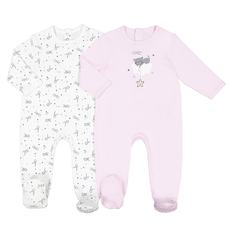 2 пижамы, 0 мес. - 3 года La Redoute Collections