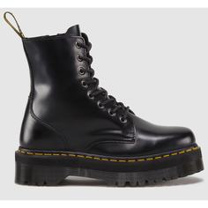 Сапоги из кожи на шнуровке Jadon Dr Martens
