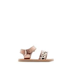 Босоножки с леопардовым рисунком, размеры 19-25 La Redoute Collections