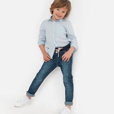 Джинсы узкие с эластичным поясом, 3-12 лет La Redoute Collections