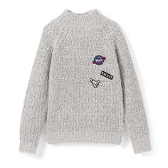 Пуловер с нашивками, 3-12 лет La Redoute Collections