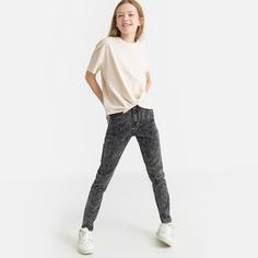 Джинсы-скинни с завышенной талией 10-16 лет La Redoute Collections