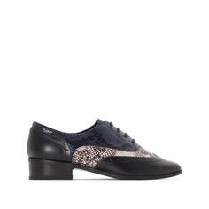 Ботинки-дерби под кожу питона La Redoute Collections