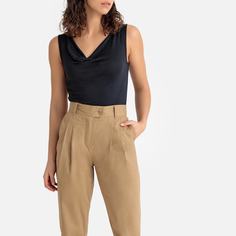 Топ с драпировкой La Redoute Collections