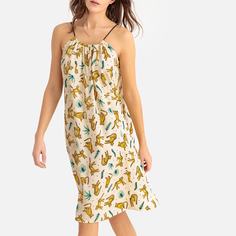 Рубашка ночная с леопардовым рисунком La Redoute Collections