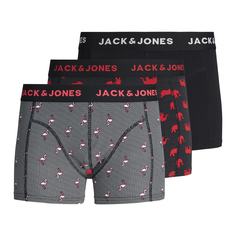 3 трусов-боксеров Jack & Jones