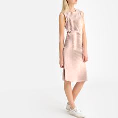 Платье-топ в полоску La Redoute Collections