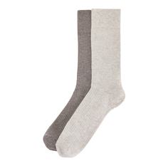 Комплект из 2 пар носков в рубчик La Redoute Collections