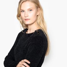 Пуловер с круглым вырезом из плотного трикотажа La Redoute Collections