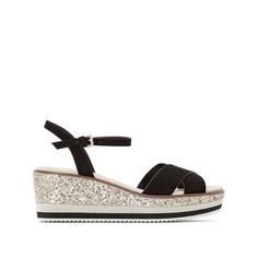 Босоножки на танкетке La Redoute Collections