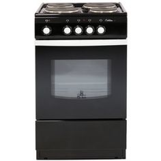 Электрическая плита (50-55 см) De Luxe 5004.12Э Black 5004.12Э Black