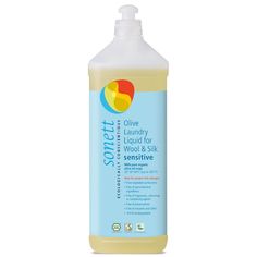 Средство Sonett жидкое для стирки для чувствительной кожи для стирки изделий из шерсти и шелка экологически чистое органическое на основе оливкого масла Sensitive, 1 л л