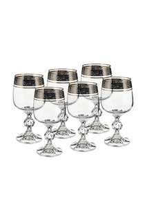 Бокал для вина, 6 шт BOHEMIA CRYSTAL