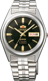 Японские мужские часы в коллекции 3 Stars Crystal 21 Jewels Мужские часы Orient AB04002B-ucenka