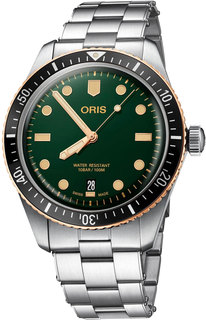 Швейцарские мужские часы в коллекции Divers Мужские часы Oris 733-7707-43-57MB
