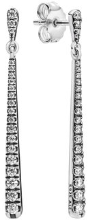 Серебряные серьги Серьги PANDORA 296351CZ