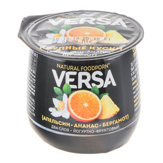 Десерт Versa йогуртно-фруктовый термостатный Апельсин, ананас 3,6% 160 г
