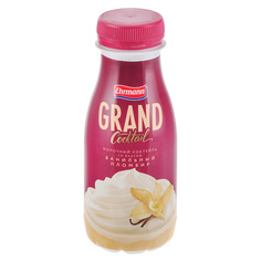 Коктейль молочный Grand Cocktail Ehrmann со вкусом Ванильный пломбир 4% 260 г