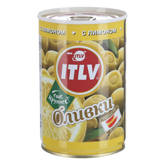 Оливки ITLV с лимоном 314 мл