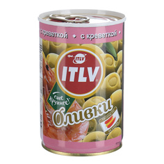 Оливки ITLV с креветками 314 мл