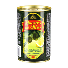 Оливки Maestro de Oliva с лимоном 300 г