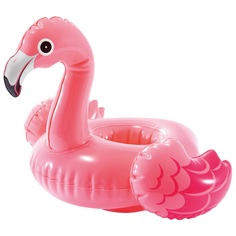 Плавающий надувной подстаканник Intex фламинго