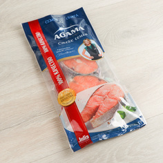 Сёмга Agama стейк замороженный 400 г