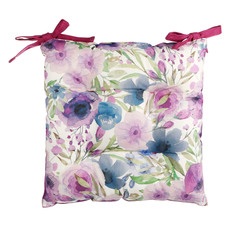 Подушка для стула Morbiflex casa flower violet 40x40