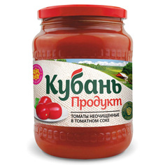 Томаты неочищенные Кубань Продукт в томатном соке 680 г