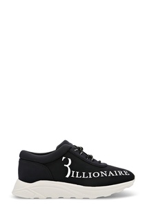 Кроссовки из текстиля с логотипом Billionaire