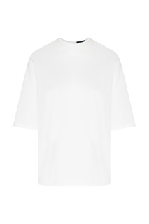 Белая футболка с рукавами 1/2 Alena Akhmadullina
