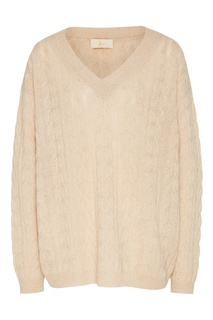 Бежевый джемпер с люрексом Yana Dress