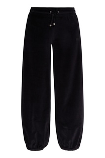 Черные бархатные брюки Emporio Armani