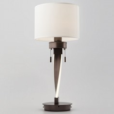 Настольная лампа декоративная Titan 991 кофе 10W Bogates