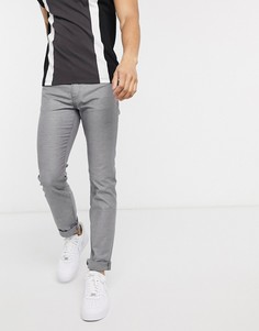 Узкие джинсы BOSS Business-Серый