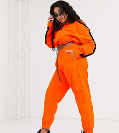 Свободные брюки карго от комплекта Public Desire Curve-Оранжевый