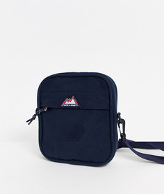Темно-синяя флисовая сумка через плечо Jack & Jones-Темно-синий