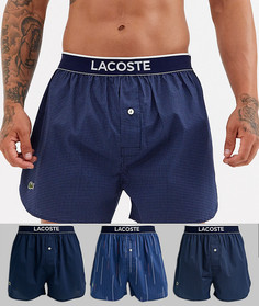 Набор из 3 тканых боксеров Lacoste Authentic-Мульти