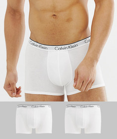 Набор из 2 белых боксеров-брифов Calvin Klein-Белый