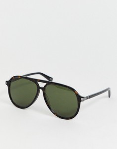 Черепаховые солнцезащитные очки-авиаторы Marc Jacobs-Коричневый