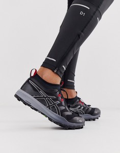 Черные кроссовки для бега по пересеченной местности Asics Running gel fuji trabuco pro-Черный
