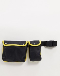 Черная сумка через плечо SVNX-Многоцветный