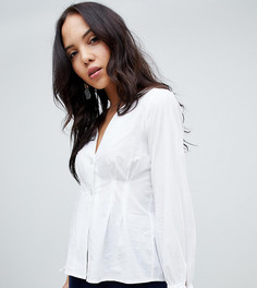 Блузка с завязками на рукавах Vero Moda Tall-Белый