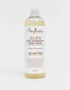 Увлажняющий гель для душа с 100% кокосовым маслом Shea Moisture 384 мл-Бесцветный