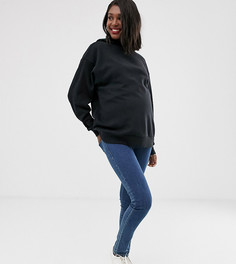 Oversize-худи черного цвета ASOS DESIGN Maternity-Черный